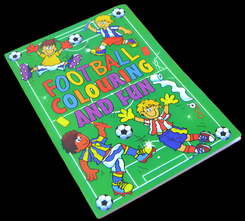 Football Colouring and Fun Colouring Book For Kids